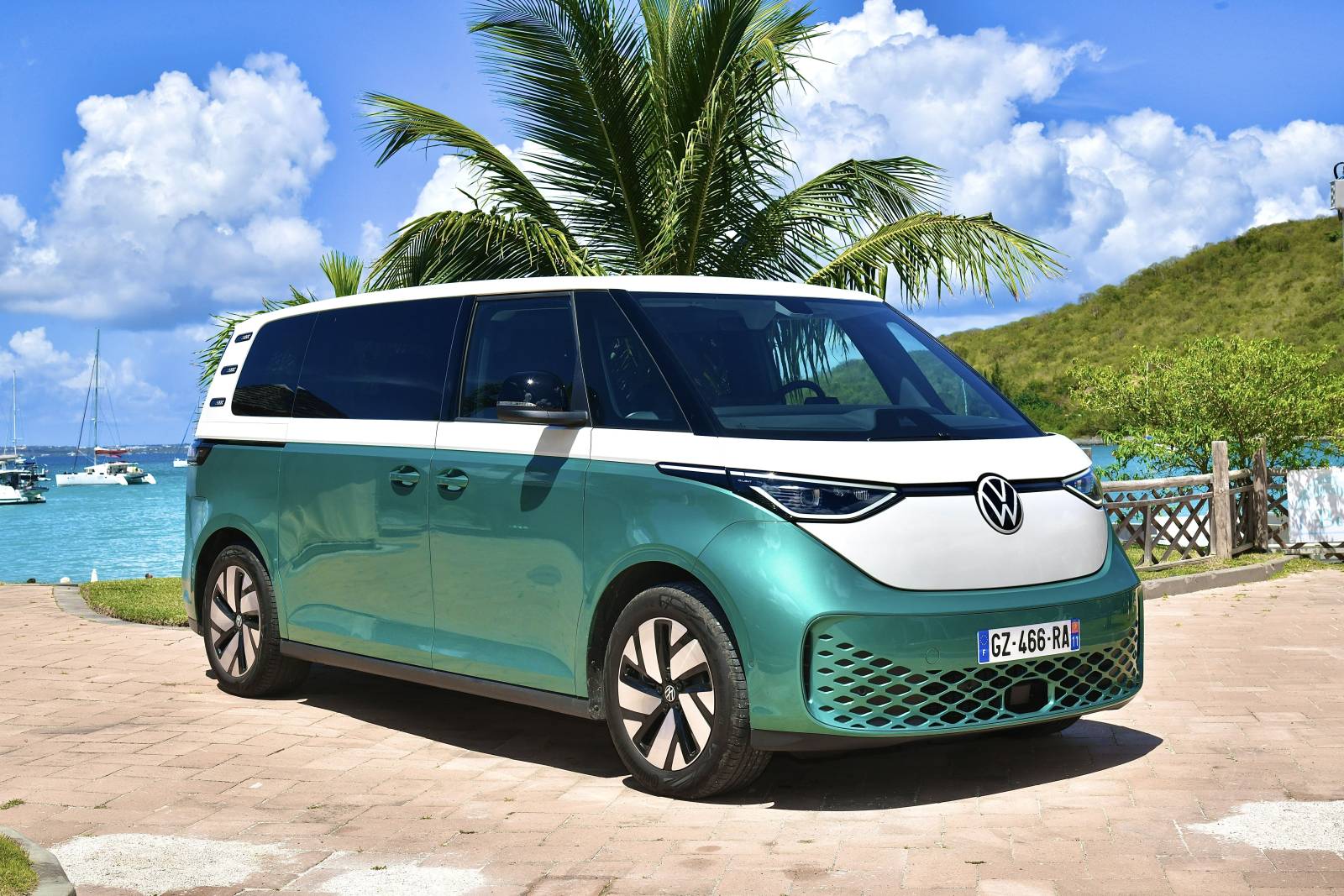 Cruise Through Saint Martin in the Eco-Friendly VW ID. Buzz – Available at L’Anse Marcel Beach Resort