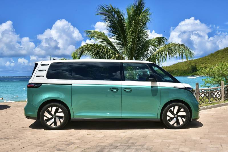 Cruise Through Saint Martin in the Eco-Friendly VW ID. Buzz – Available at L’Anse Marcel Beach Resort